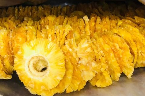  Organic dehydrated pineapple 