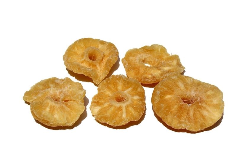  Organic Dehydrated Pineapple With Sugar 