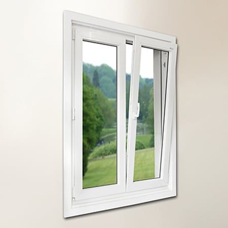 Cửa sổ mở quay lật vào trong Rehau