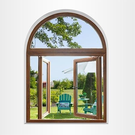 Cửa sổ mở quay ra ngoài Rehau