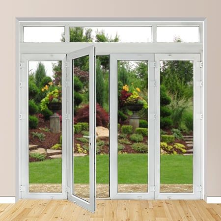 Cửa đi treo cánh Aluplast