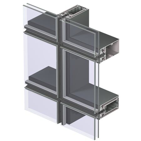 Hệ mặt dựng vách kính UNITIZED