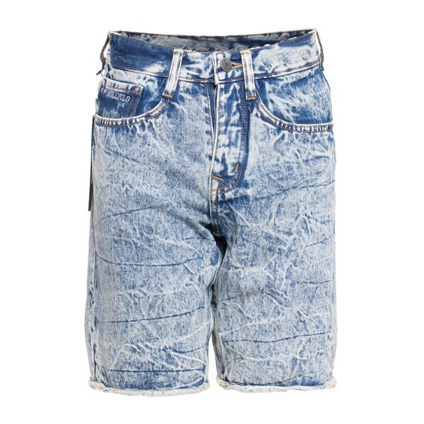  DENIM SHORTS - INDIGO CREASE 