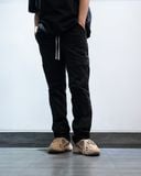  LOOSE HYBRID CARGO PANTS - BLACK 