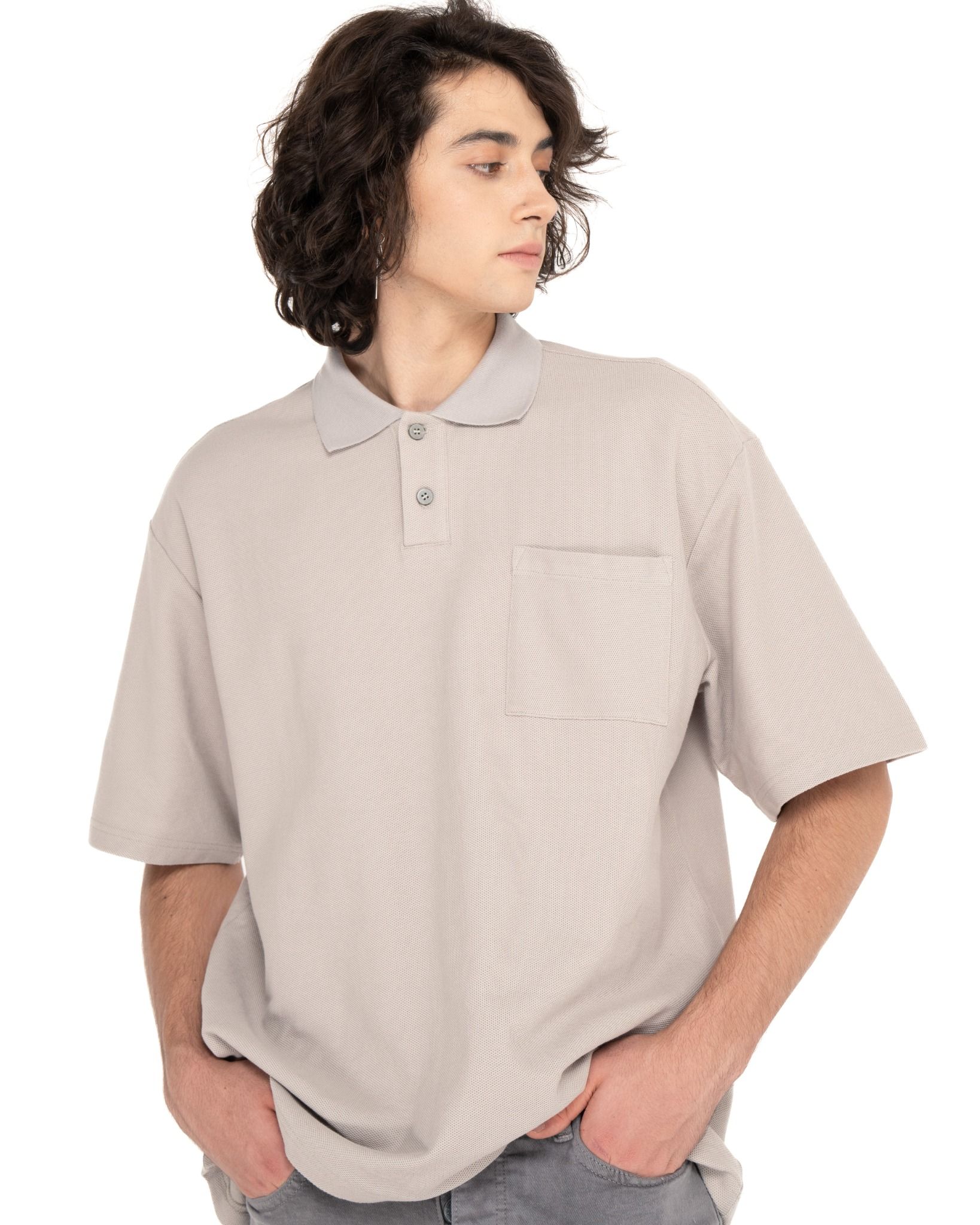  PIQUE POLO POCKET SHIRT - SOLITARE 