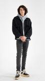  SLIM-SKINNY JEAN - SMOKE GREY 