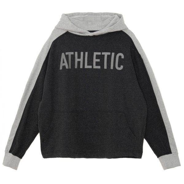  VINTAGE ATHLETIC HOODIE - MIXED GREY 