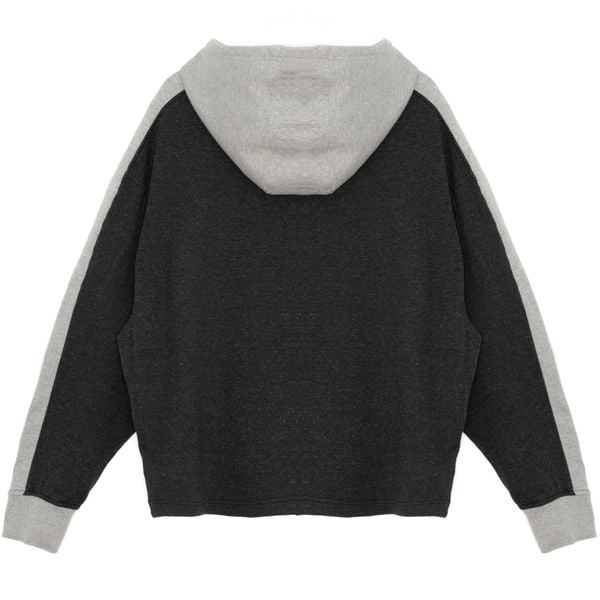  VINTAGE ATHLETIC HOODIE - MIXED GREY 