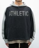  VINTAGE ATHLETIC HOODIE - MIXED GREY 