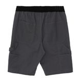  DRAWSTRING WORK SHORTS - DARK GREY 