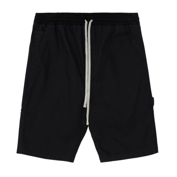  DRAWSTRING WORK SHORTS - BLACK 