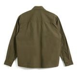  LONG SLEEVE CANVAS SHIRT - OLIVE 