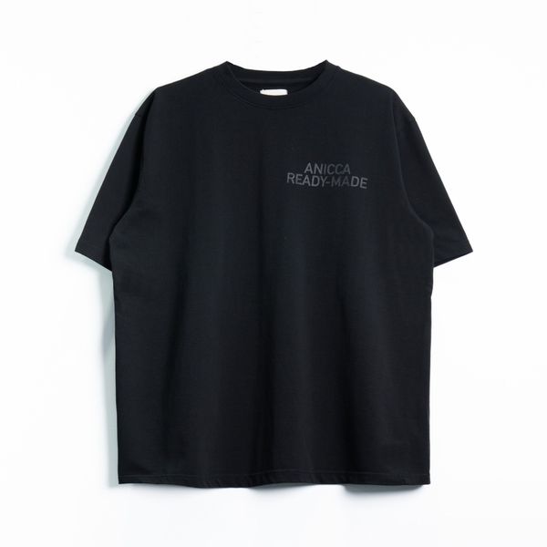  BLANK TEE - BLACK 