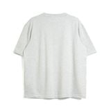  BLANK TEE - LIGHT HEATHER GREY 