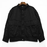  NYLON CARGO JACKET - BLACK 