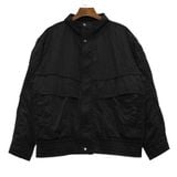  NYLON CARGO JACKET - BLACK 