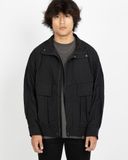  NYLON CARGO JACKET - BLACK 