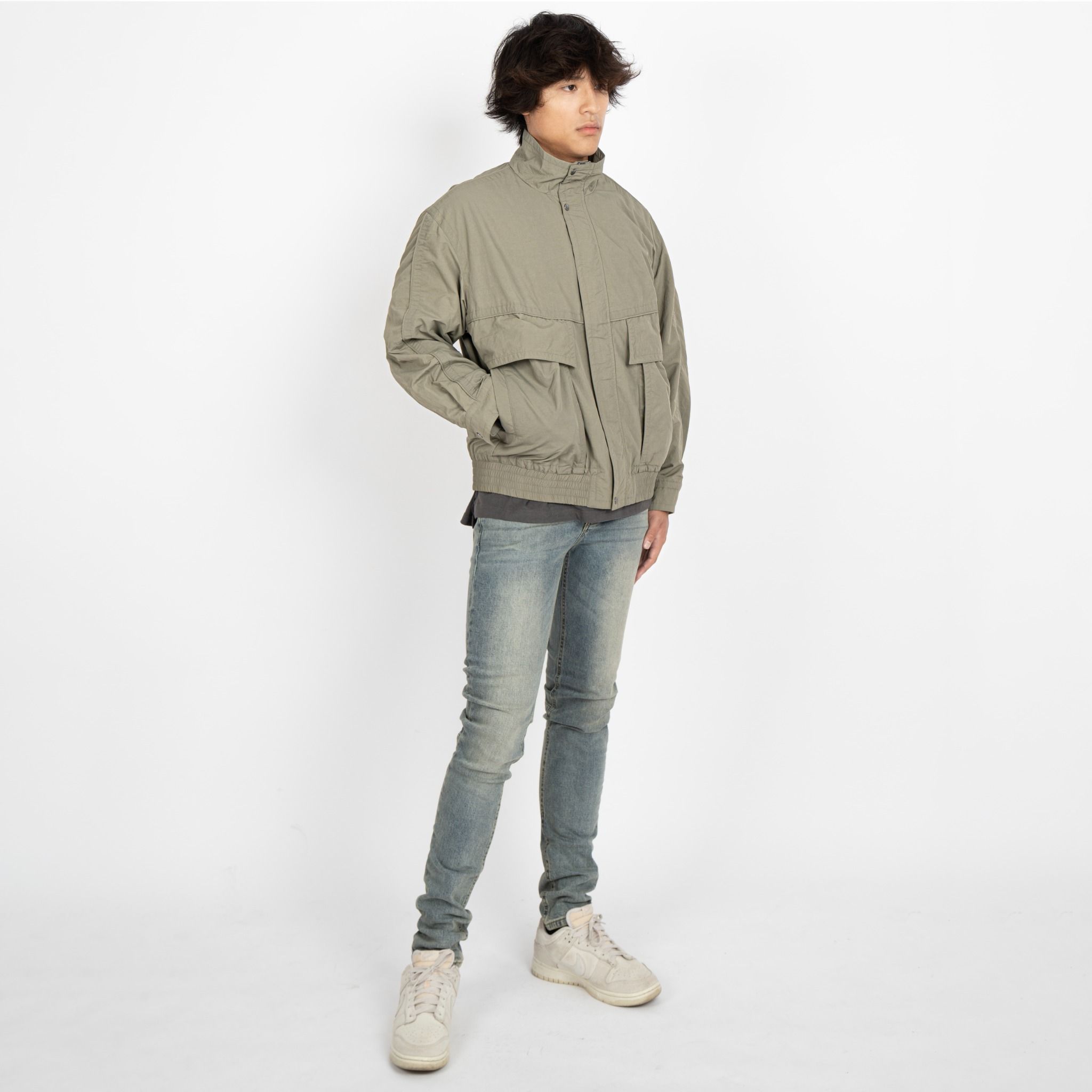  NYLON CARGO JACKET - CONCORD 