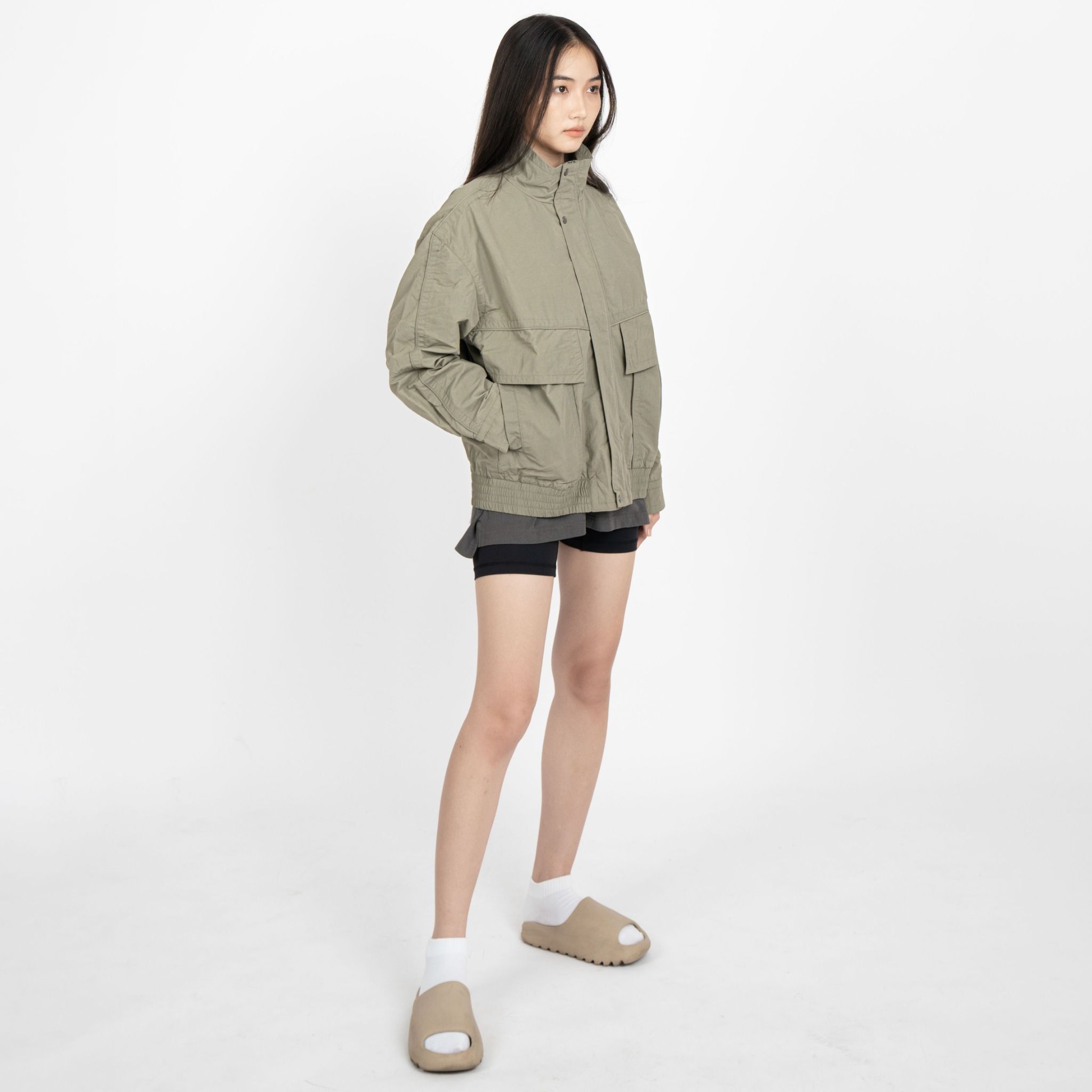  NYLON CARGO JACKET - CONCORD 