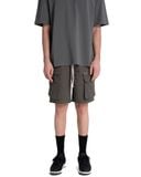  REGULAR NYLON ZIP SHORTS - DUNE 