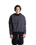  NYLON HALF ZIP JACKET - CLAY 