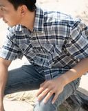  CUT OFF SHIRT - CHAMBRAY 