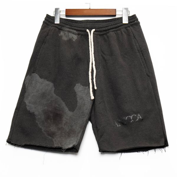  TERRY RAW SHORTS - BLACK VEINSTONE 