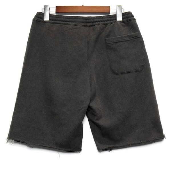  TERRY RAW SHORTS - BLACK VEINSTONE 