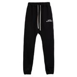  GUSSETED SWEATPANTS - BLACK 