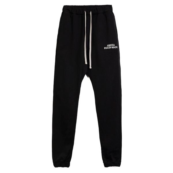  GUSSETED SWEATPANTS - BLACK 