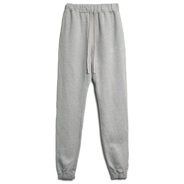  GUSSETED SWEATPANTS - HEATHER GREY 