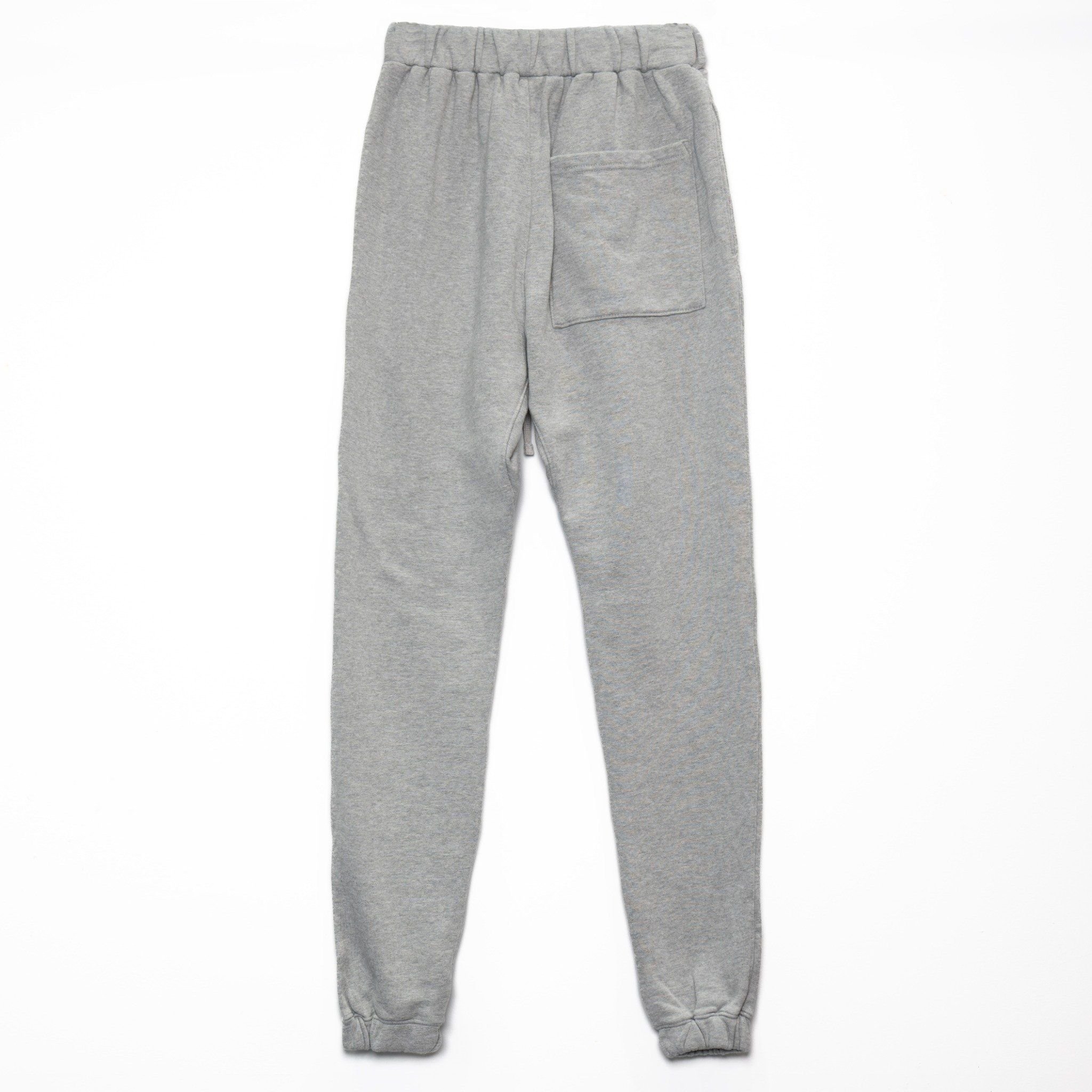  GUSSETED SWEATPANTS - HEATHER GREY 