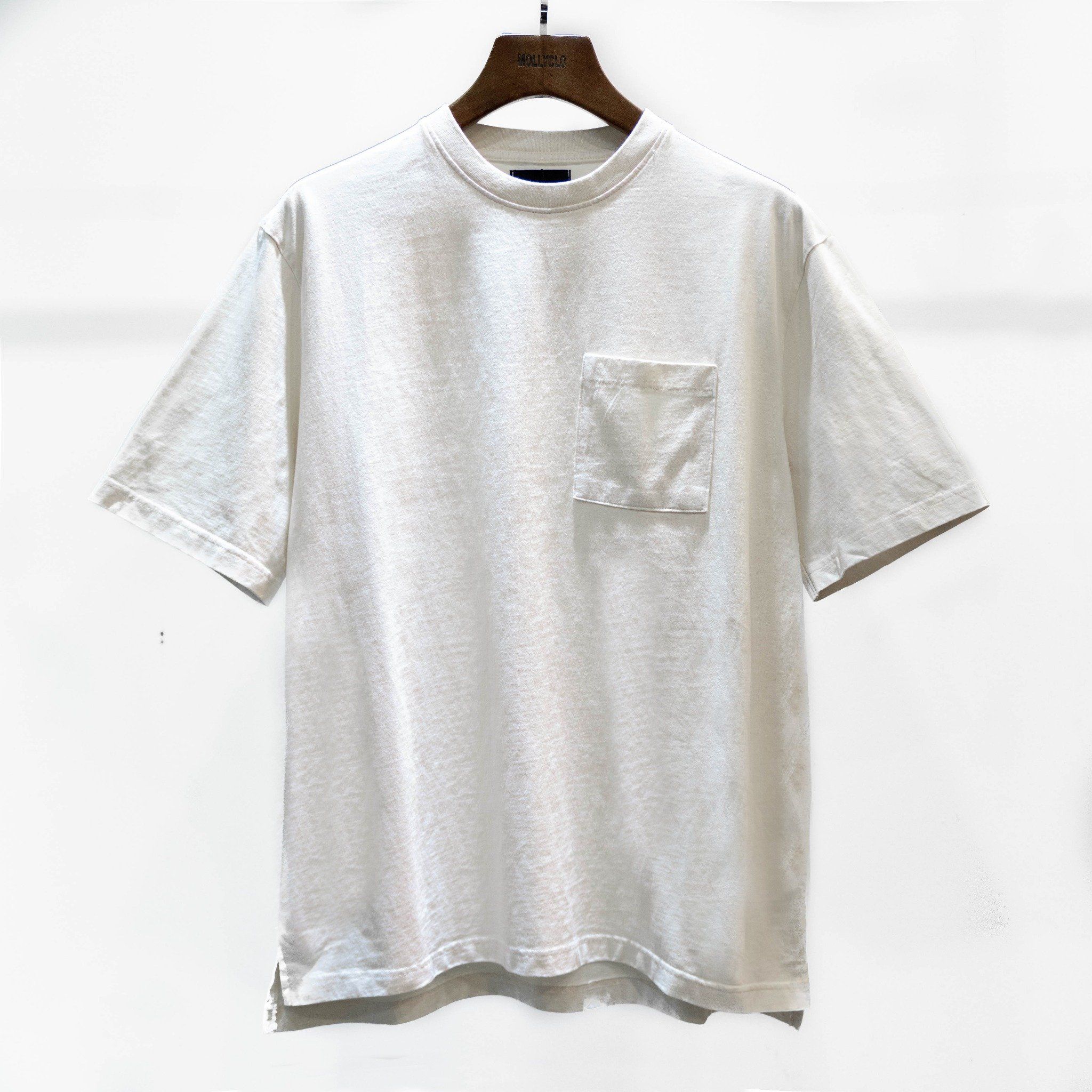  SPLIT POCKET T-SHIRT -WILD SAND 