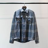  DENIM COLLAR SHIRT - GULL GREY 