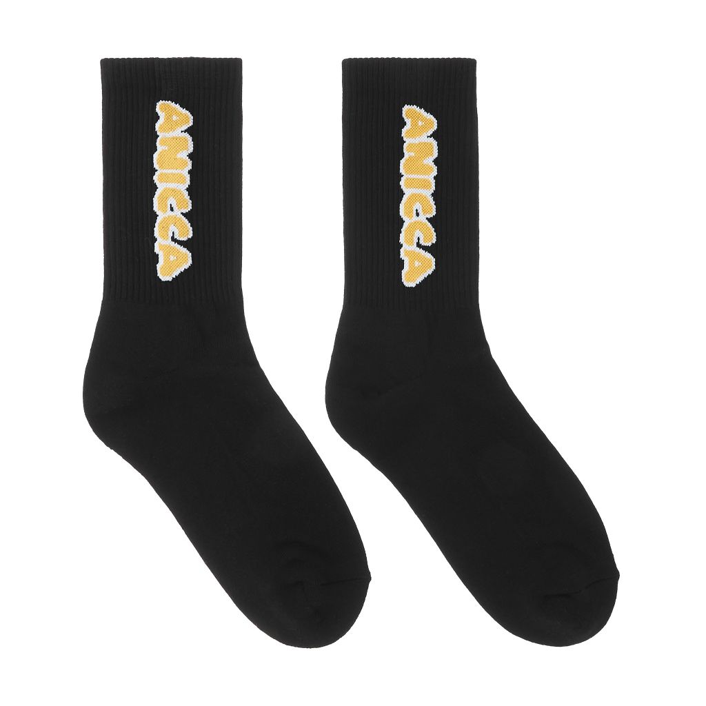  D Socks - Black 