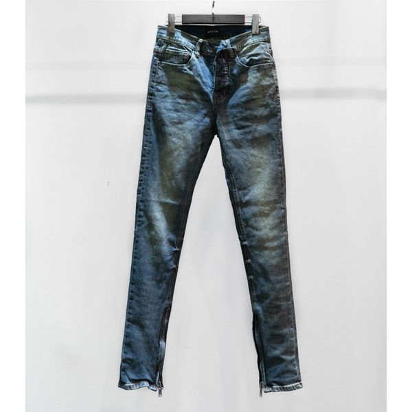  SLIM-SKINNY ZIPPER JEAN - INDIGO 