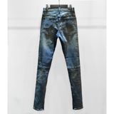  SLIM-SKINNY ZIPPER JEAN - INDIGO 