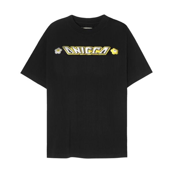  NTS Anicca American Kestrel T-Shirt - BLACK 