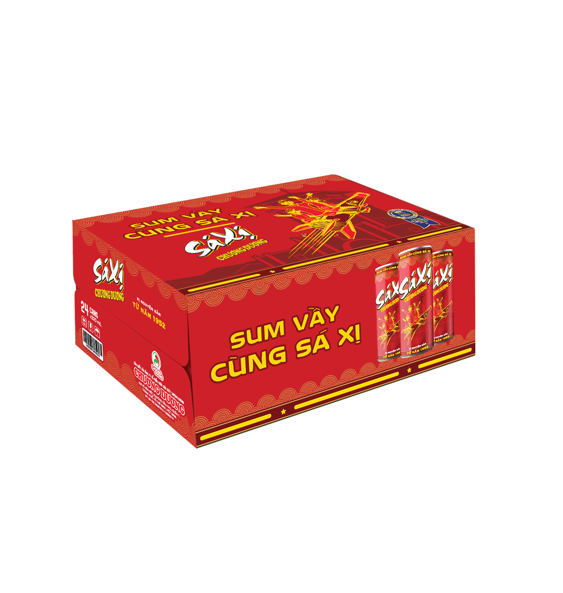  SáXị Chương Dương lon 320 mL 