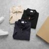 Áo Polo Nam BURBERRY LEN DỆT GÂN KIM FORM REGULAR Giấụ Bụng France Cao Cấp hàng xịn vải dày mềm mại dáng dài Có Big Size