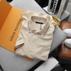 Áo Thun Nam Slimfit POLO SHIRT GOLF BASIC VUITTON TRƠN Vải CVC HẠT Mềm Rũ Mịn Mát Dáng Dài hàng xuất xịn Có Big Size