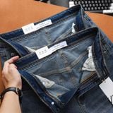  Quần Jean Nam ZARA JZR003 WAS RÁCH GỐI Màu Xanh Bụi Hiếm Xịn Form SlimFit Mềm Mịn Co Giãn Hàng Xuất Xịn Có Big Size 