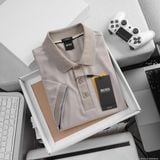  Áo Thun Nam Slimfit POLO SHIRT BASIC HUGO BOSS TRƠN khuy màu Xà Cừ Logo thêu dáng dài 6 màu hàng xuất xịn Có Big Size 