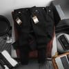 Quần Dài Jean Nam BBR MÀU ĐEN BLACK LOGO HỌA TIẾT TÚI Form SlimFit Vải Co Giãn Hàng Xuất Xịn Có Big Size