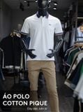  Áo Thun Nam Polo Shirts Pique Summer LCST VIỀN CỔ HIẾM 3 Nút Form Slimfit Vải Siêu Mềm Mịn Mát Hàng Xuất Xịn Chuẩn Hãng 