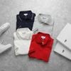Áo Thun Nam Polo Ngắn Tay LCST CỔ PHỐI VIỀN XÁM, Form Slim-Fit, chất vải Dệt Kim dày dặn Hàng Xịn Chuẩn Hãng Cao Cấp
