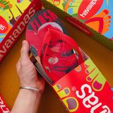  Dép Havaianas new Trend MeMe 2024 Tết Nặng 500g Full Box Đi Biển Dép Lào Nam Havanas Xỏ Ngón Đế Cao Su Non 