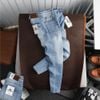 Quần Jean Nam LCST CX033 CÚC ĐỒNG Màu Xanh Đá Wash hiếm Mềm Mịn Co Giãn Hàng Xuất Xịn Chuẩn Hãng Có Big Size 36