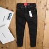 Quần Jean Nam LCST CX007 MÀU ĐEN MUỐI TIÊU Lót Viền Ống Form SlimFit Mềm Mịn Co Giãn Hàng Xuất Xịn Có Big Size