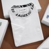 Áo Thun Nam Cổ Tròn, Áo Phông VIỀN CHỮ LOGO SAU CỔ LCST FRANCE LIMITED Logo Cá Thêu Hàng Xuất Xịn Hãng CÓ BIG SIZE